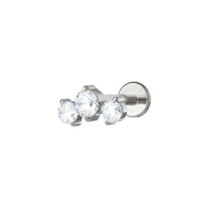 3 Round Zirconia End